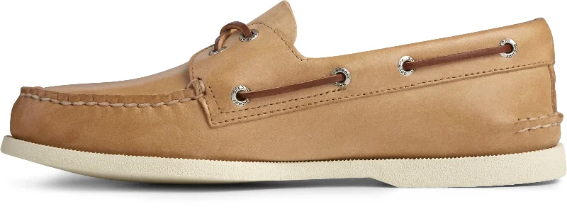 Men's Authentic Original 2-Eye Wide Leather Oatmeal