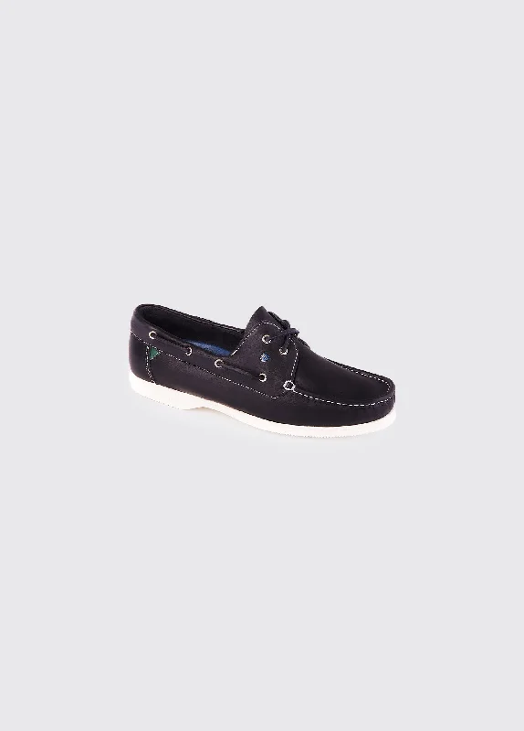 Admirals Boat Shoe - Navy