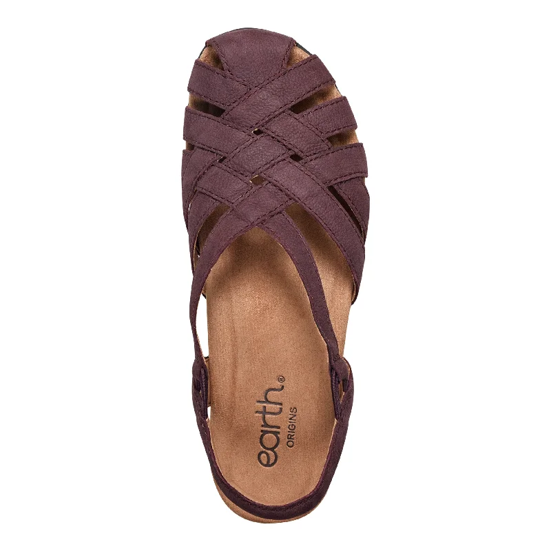 Berri Woven Casual Round Toe Slip-on Sandals