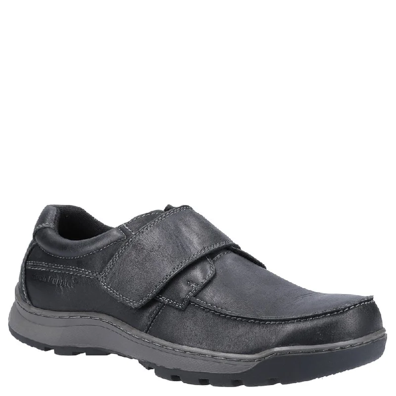 Black Casper Touch Fastening Shoess