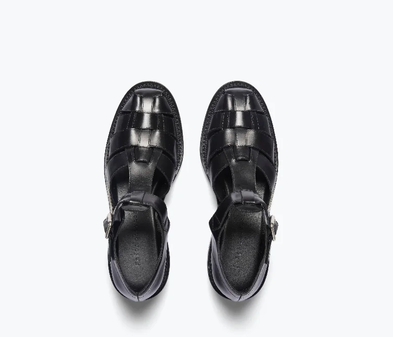 DAHLIA T-STRAP FISHERMAN LOAFER