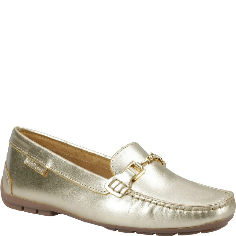 Gold Eleanor Loafers