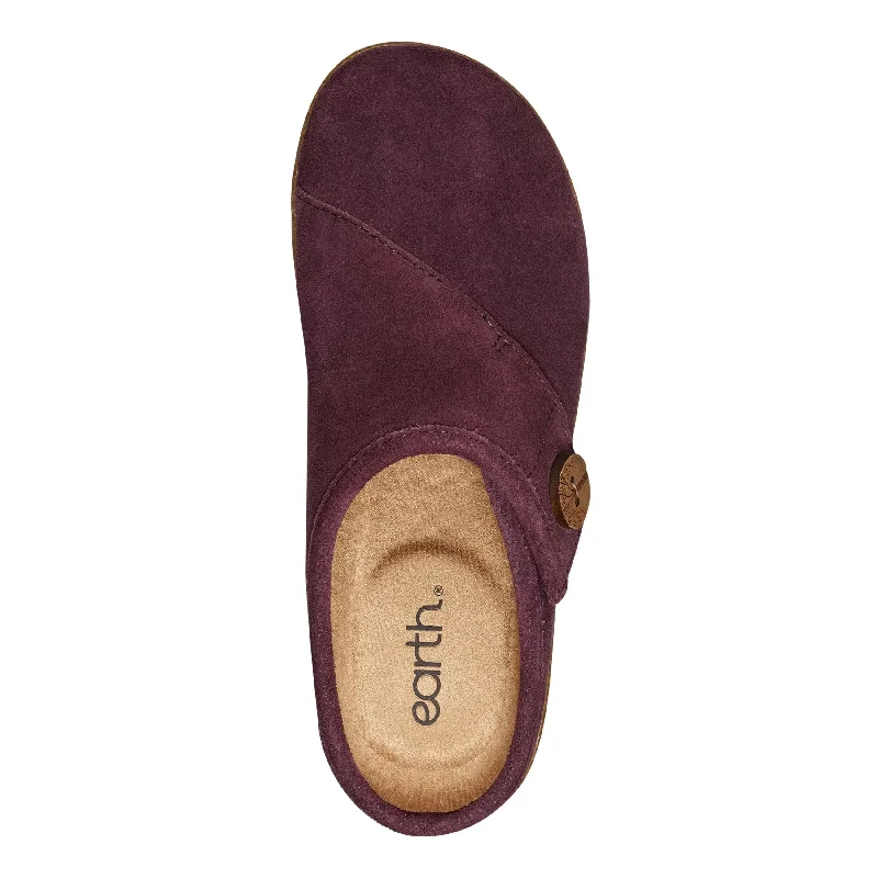 Ezra Round Toe Casual Slip-on Flat Clogs