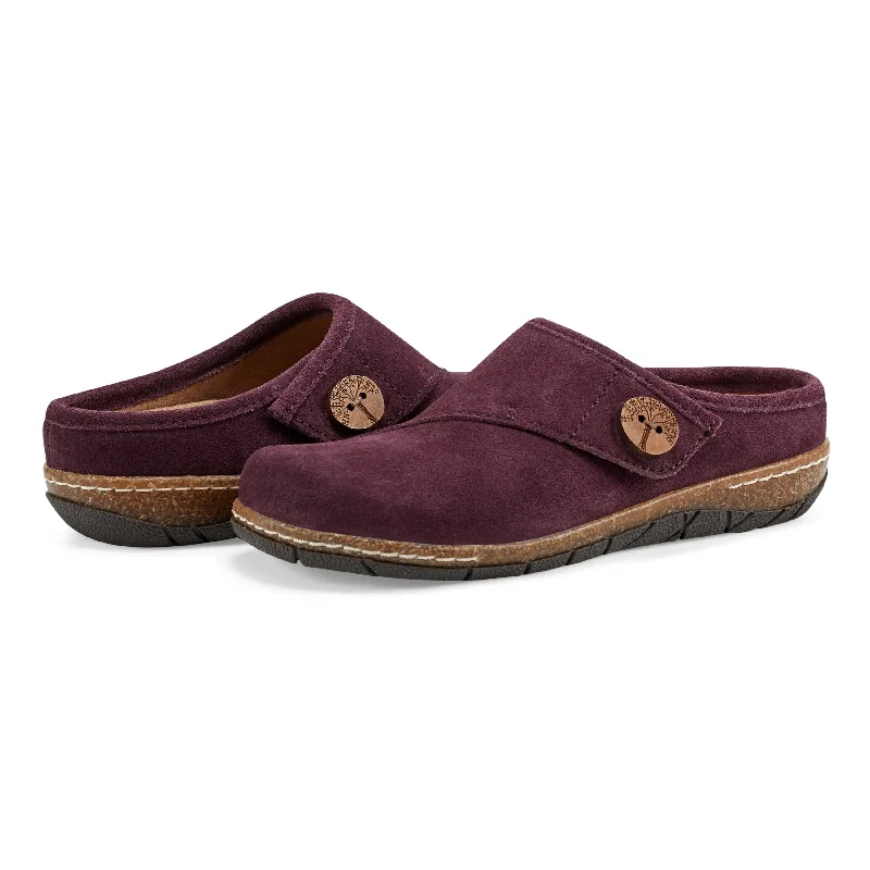 Ezra Round Toe Casual Slip-on Flat Clogs