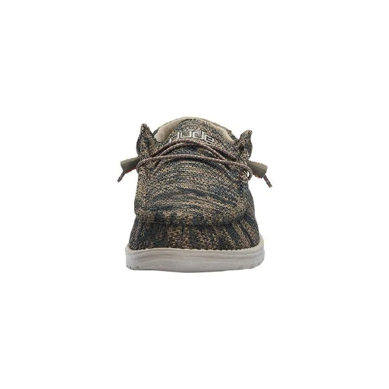 Hey Dude Wally Sox Woodland Camo