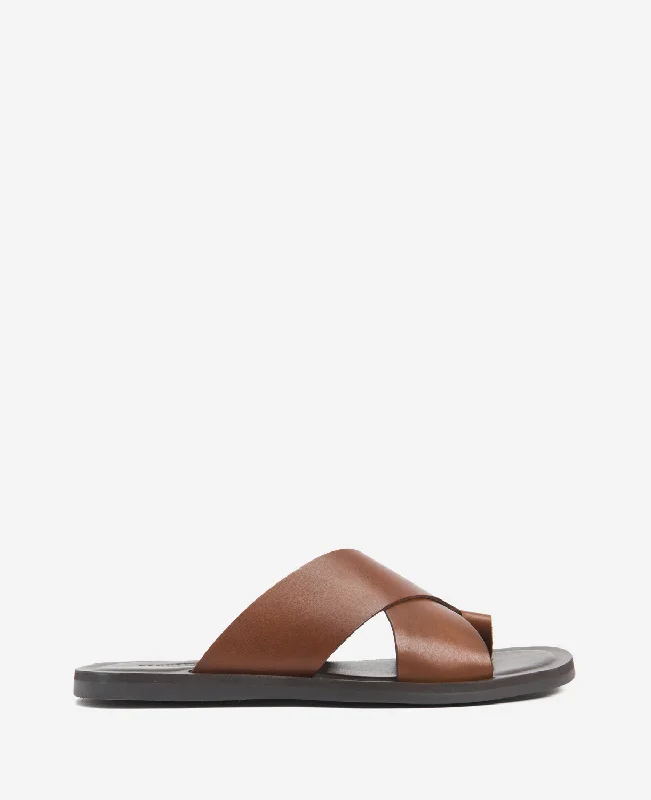 Ideal Leather Slide Sandal