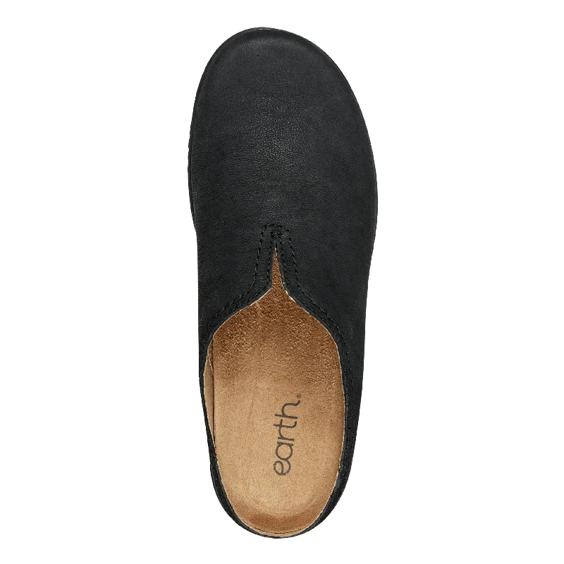 Kolia Round Toe Slip-on Casual Heeled Mules