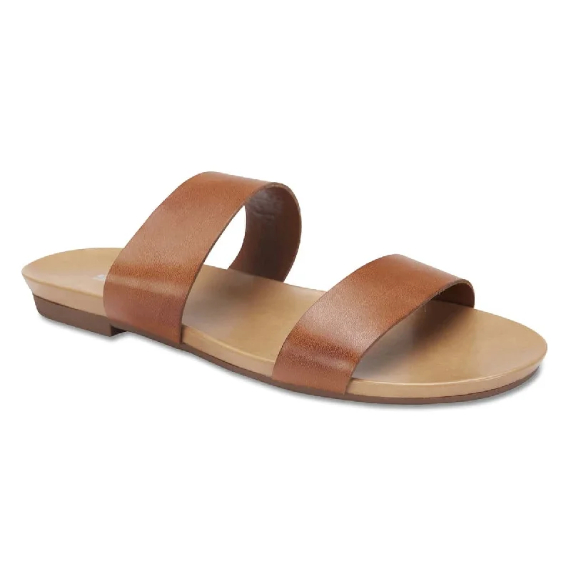 Malibu Sandal in Cognac Leather