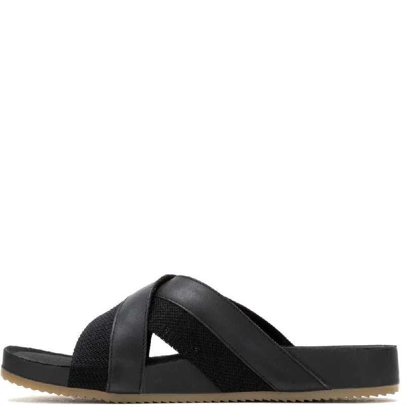 Black Merritt Slide Sandals