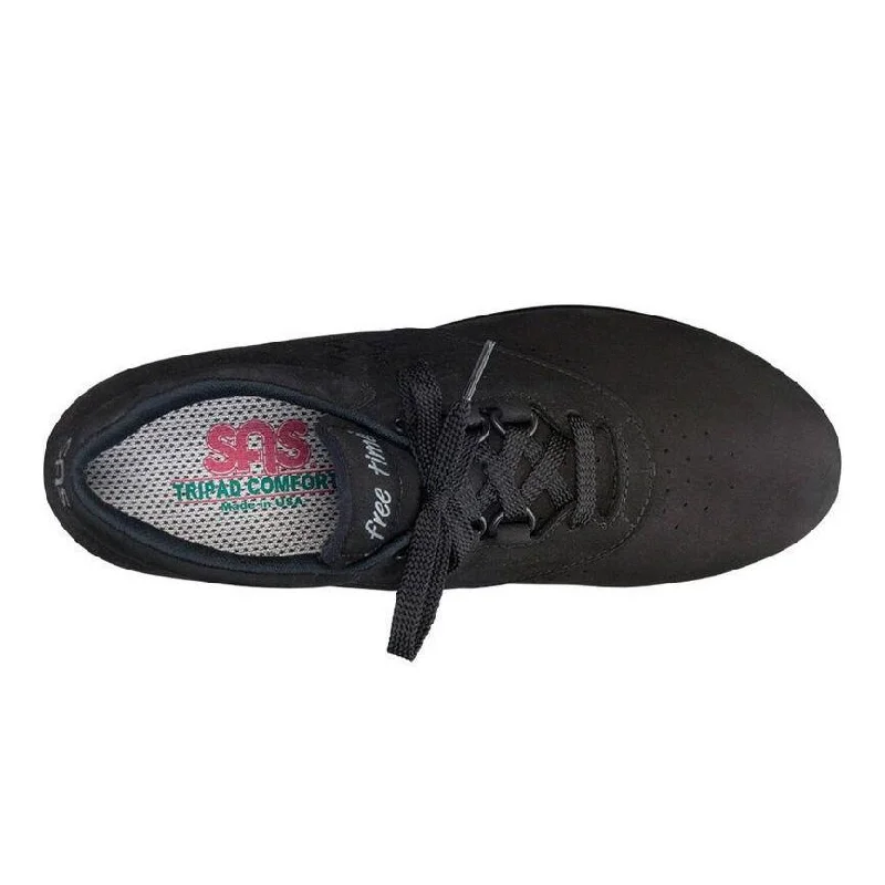 SAS Women's Free Time Charcoal Nubuck