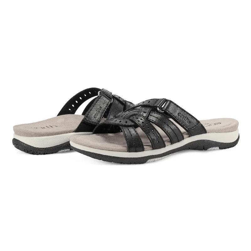 Sassoni Strappy Casual Slip-On Flat Sandals