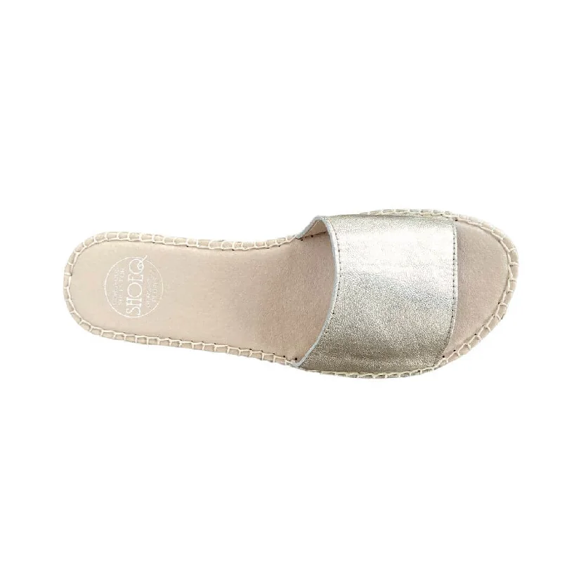 Summer Espadrille in Champagne