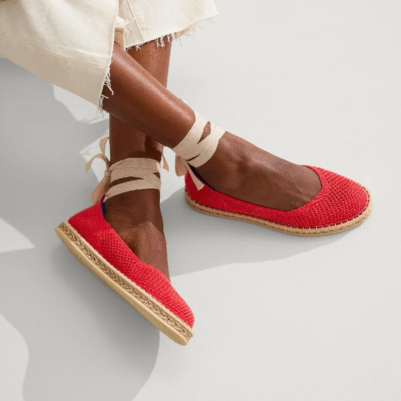 The Espadrille - Red Hot