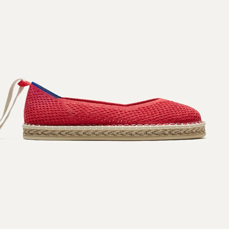 The Espadrille - Red Hot