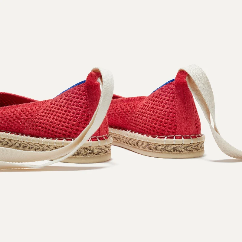 The Espadrille - Red Hot