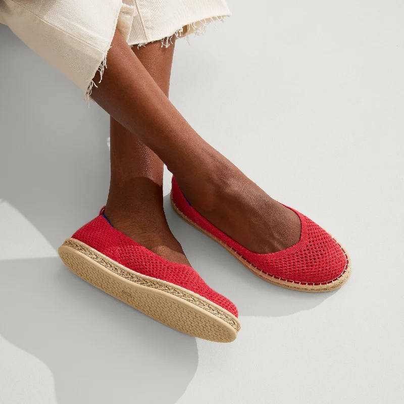 The Espadrille - Red Hot