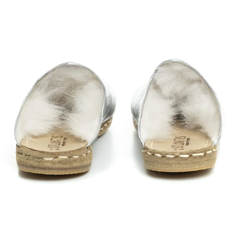 Women's Silver Shearlings