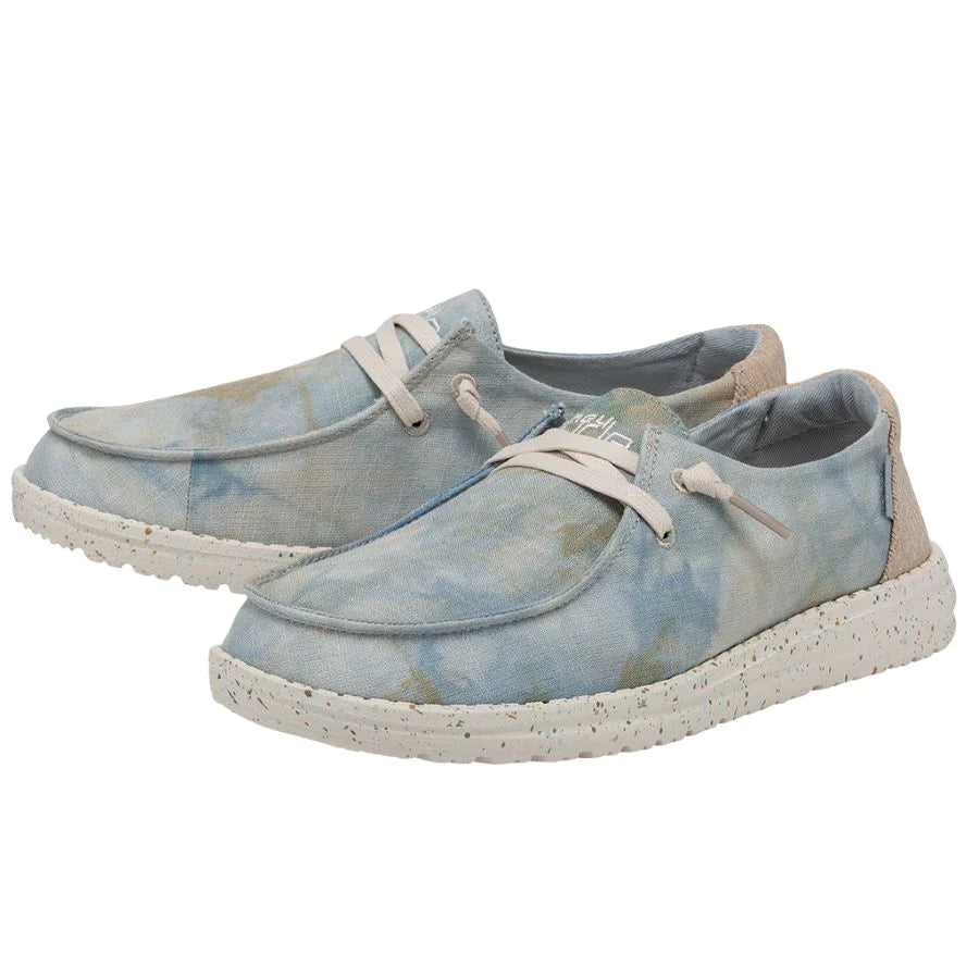 Hey Dude Wendy Tie Dye Dawn Blue